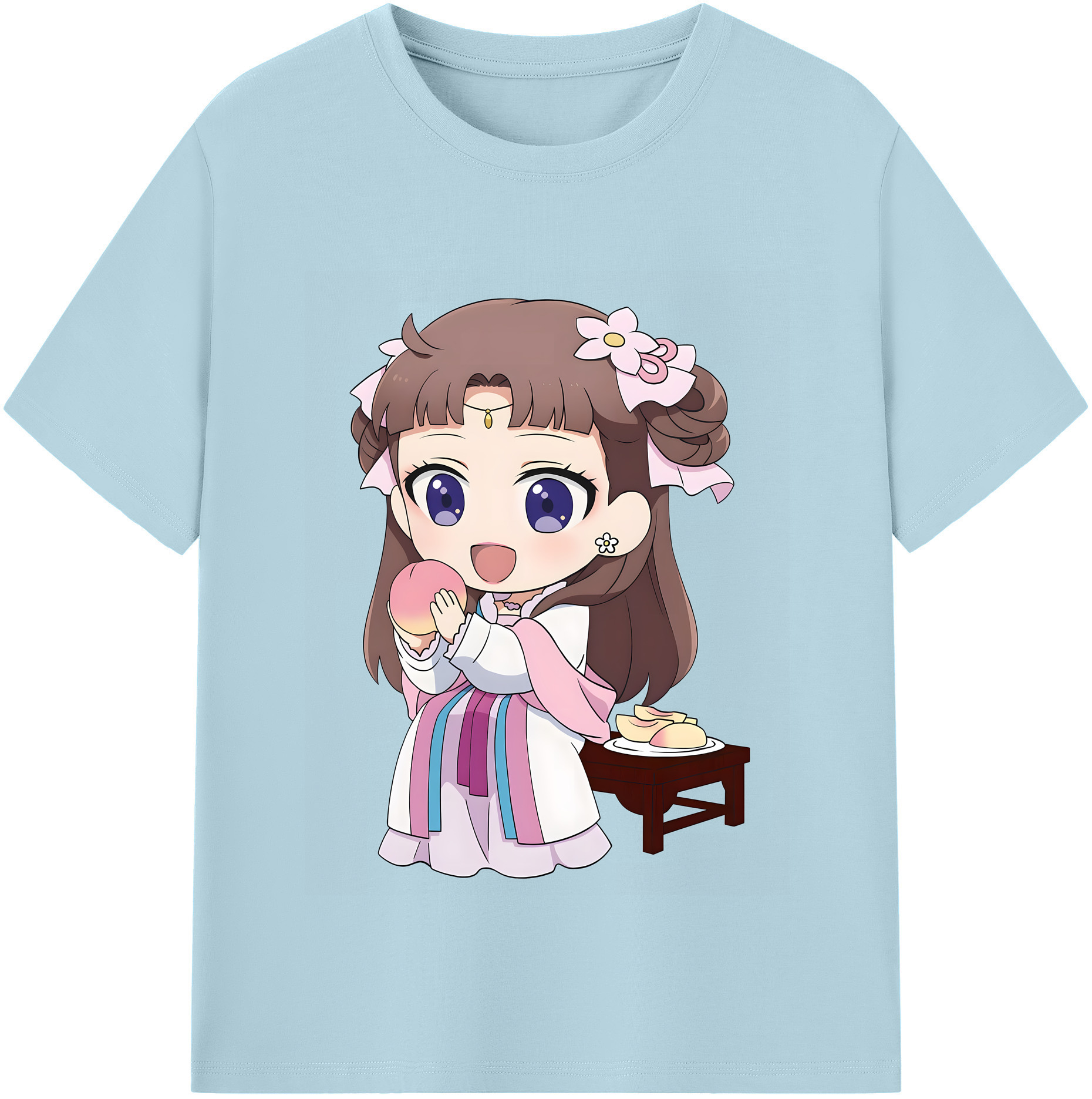 （画像用） 薬屋のひとりごと The Apothecary Diaries 綿100％半袖Tシャツ（フロントプリント）